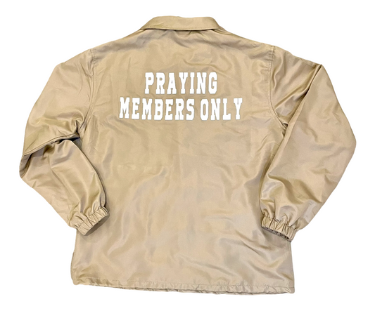 Holy Trends- Praying Members Only Jacket